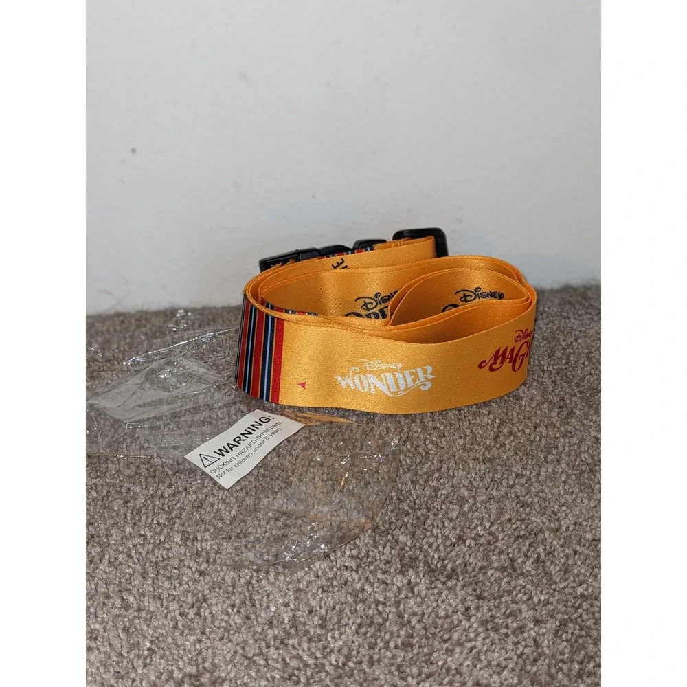 Disney Cruise Line Wish Wonder Fantasy‎ Magic & Dream Adjustable Luggage Strap